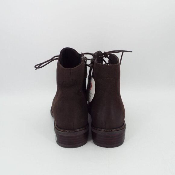 Blondo Vinny Brown Nubuck Leather Waterproof Ankle Boots Size 7M - Picture 6 of 14